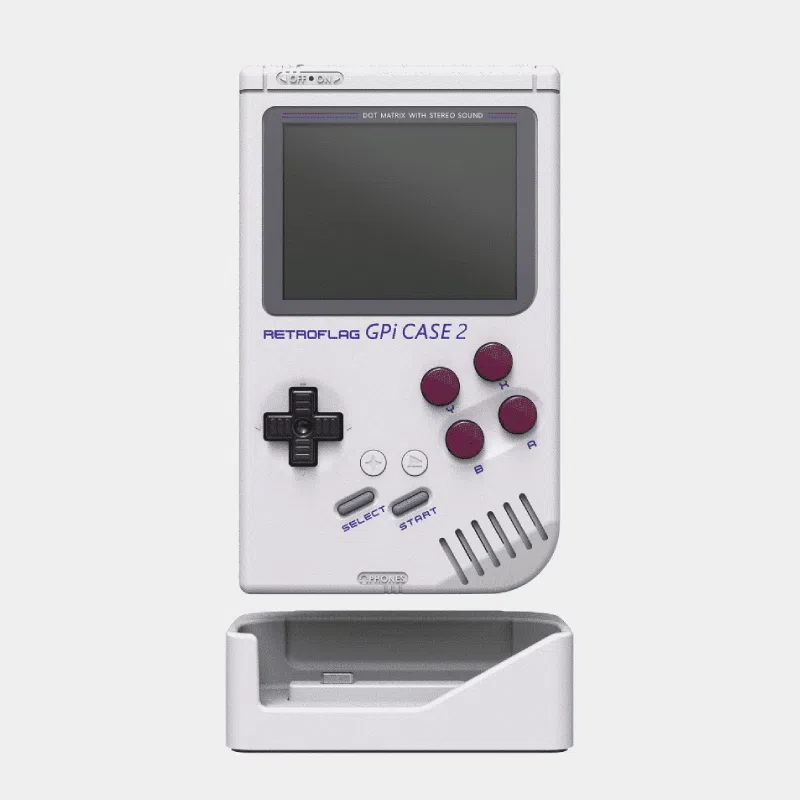 Retroflag GPi CASE 2 case with charging dock + HDMI for Raspberry Pi Compute Module 4