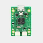 Sonde Raspberry Pi Debug Probe vue de dessus avec port micro USB et connecteurs UART et debug