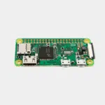 Carte Raspberry Pi Zero v1.3 vue de dessus avec ports mini-HDMI et micro-USB