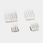 Lot de quatre dissipateurs en aluminium, deux grands et deux petits, pour Raspberry Pi