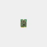 Module M.2 Google Coral A+E vu de dessus, connecteur à broches doré visible