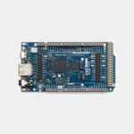 Arduino GIGA R1 Wi-Fi vu de dessus avec port USB-A et connecteurs à broches