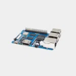 Banana Pi BPI-M2 Berry vu de profil avec trois ports USB, port Ethernet et port HDMI