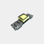 Module PoE BPI-7402 avec transformateur jaune et connecteurs à broches visibles