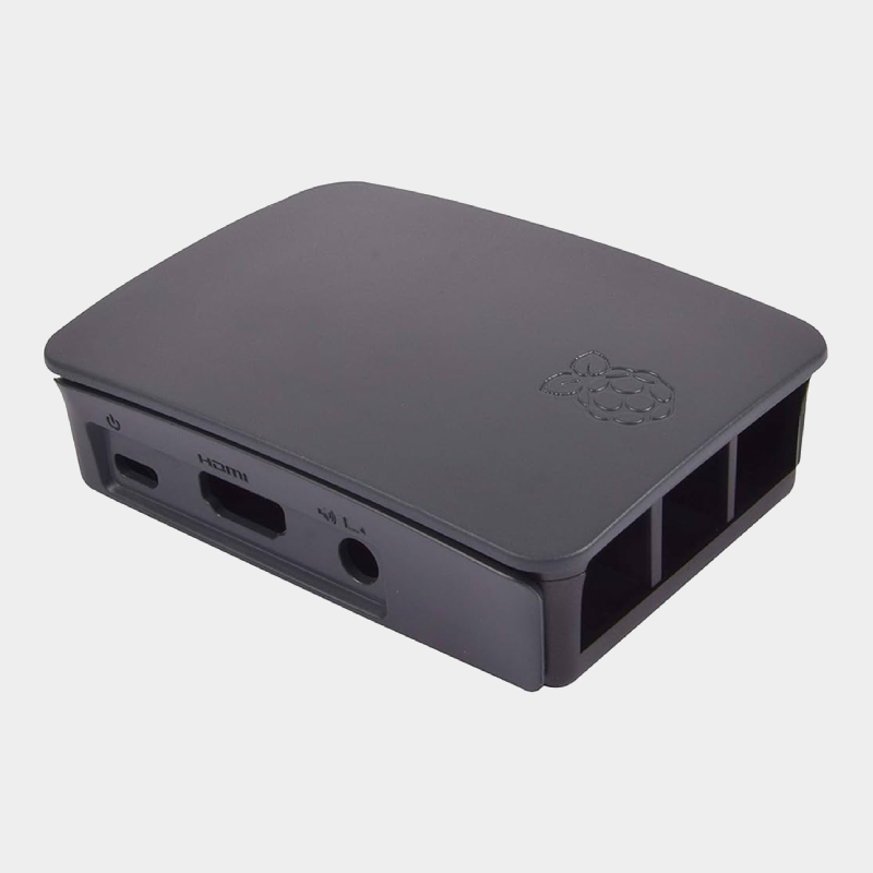 Boîtier officiel pour Raspberry Pi 3B+, Raspberry Pi 3, Raspberry Pi 2 1 Boitier Raspberry Pi 3 noir