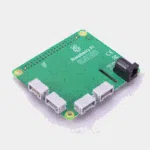 HAT Build officiel Raspberry Pi avec quatre connecteurs blancs pour moteurs LEGO