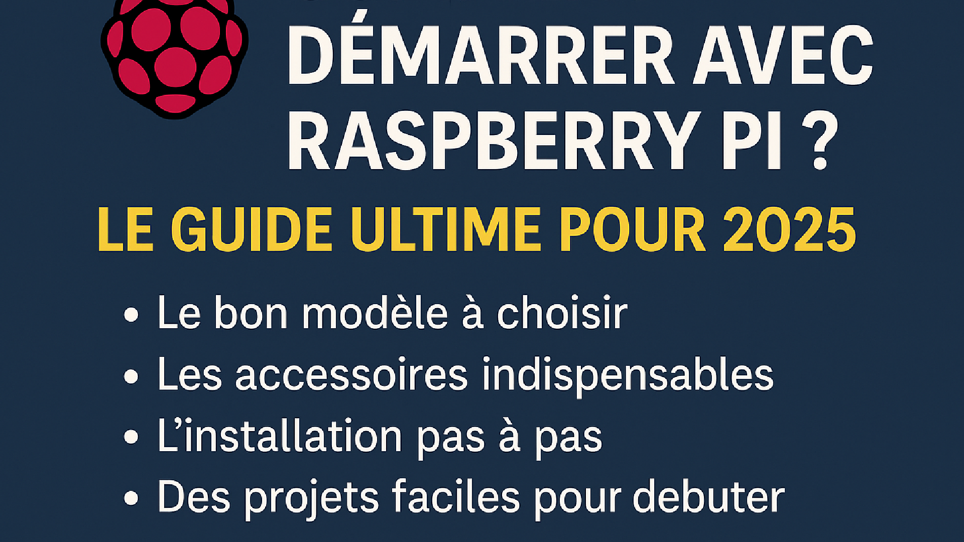 Comment demarrer avec Raspberry Pi