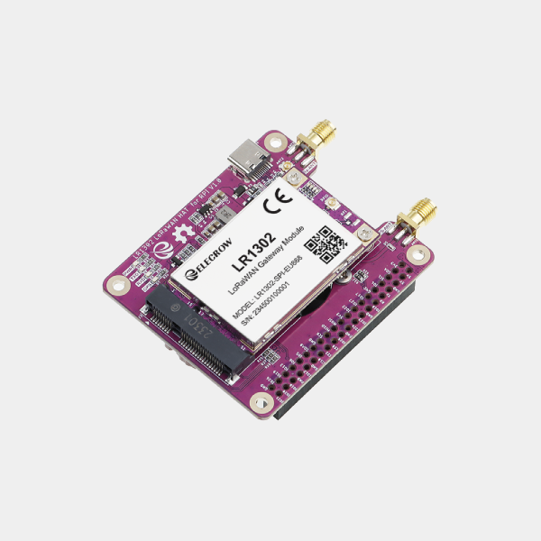 Kit LR1302 - Module HAT LoRaWAN 8 canaux pour Raspberry Pi