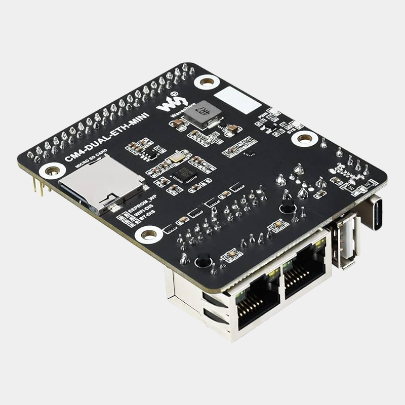 Mini carte base Double Gigabit Ethernet pour Raspberry Pi CM4 2