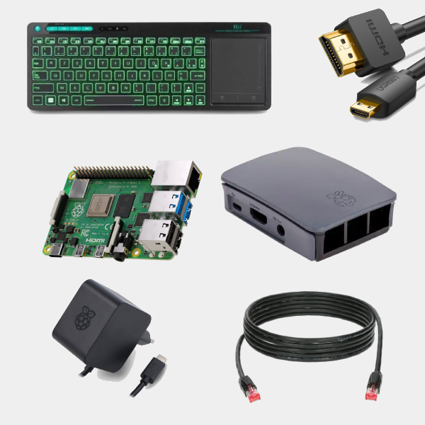 Pack client Remote Desktop - Raspberry Pi 4 (4 Go)