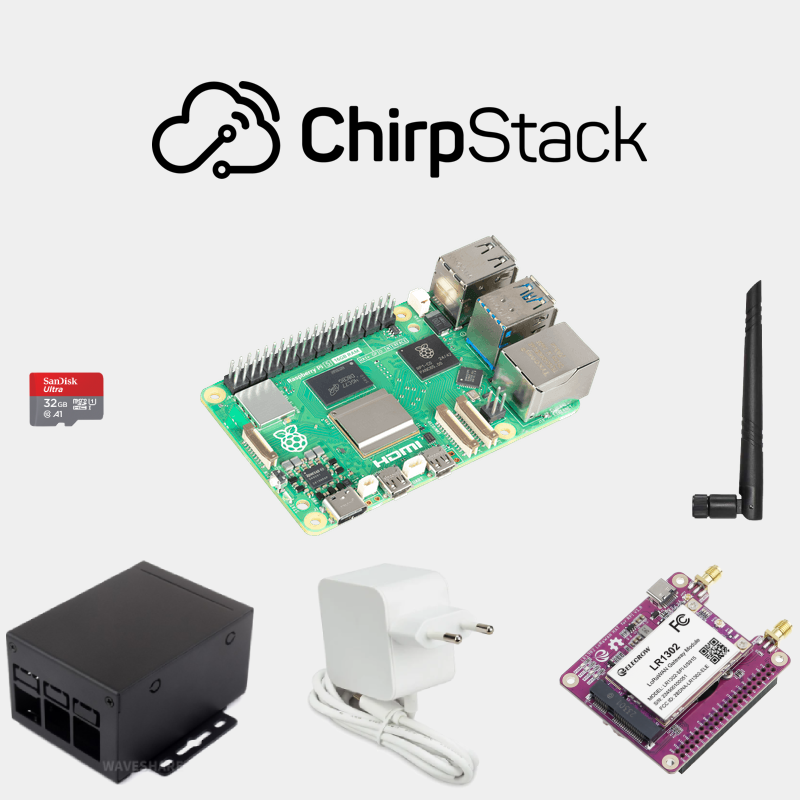 Passerelle LoRaWAN ChirpStack Raspberry Pi 5