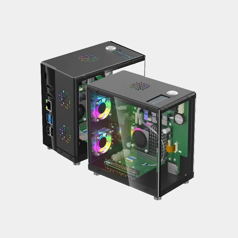 Startseite 29 Boitier Pitower avec ecran OLED 13 pour Raspberry Pi 5 2