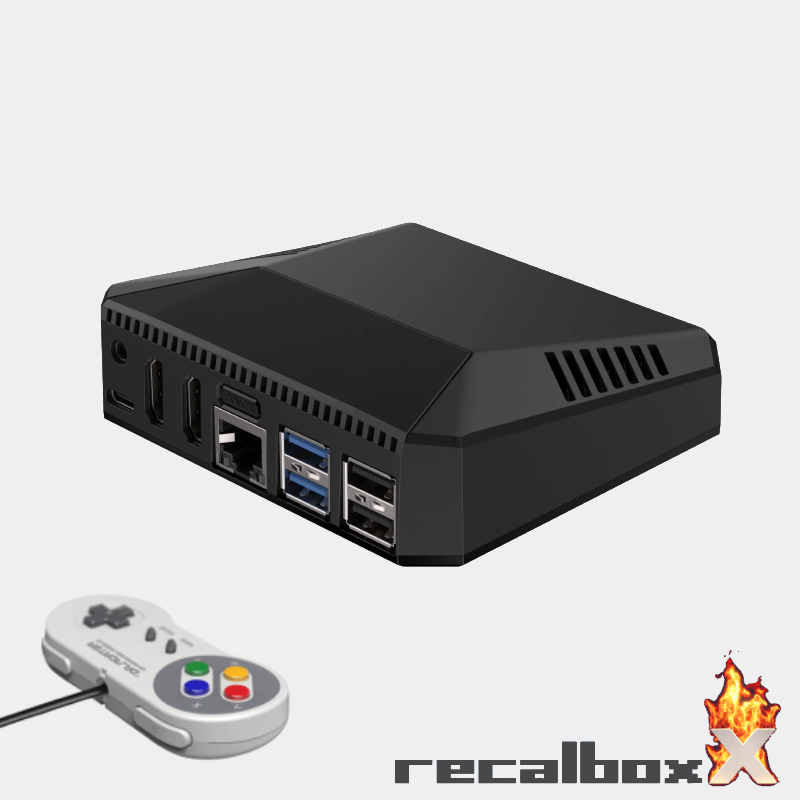 Kit Recalbox 10 basé sur Raspberry Pi 5 4Go