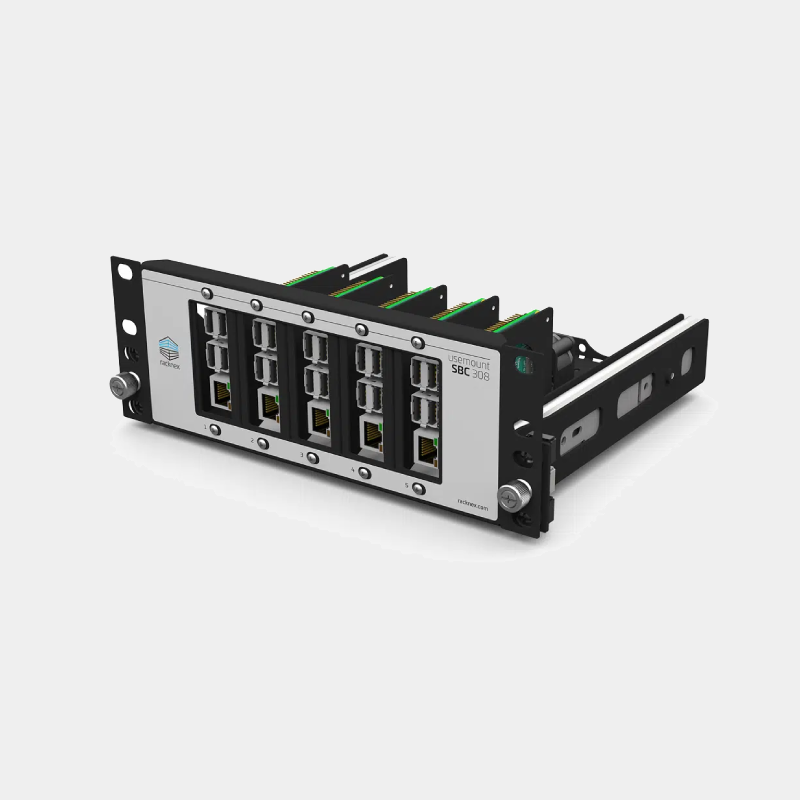 Kit de montage en rack Raspberry Pi 10 pouces – 5x Slots | UM-SBC-308