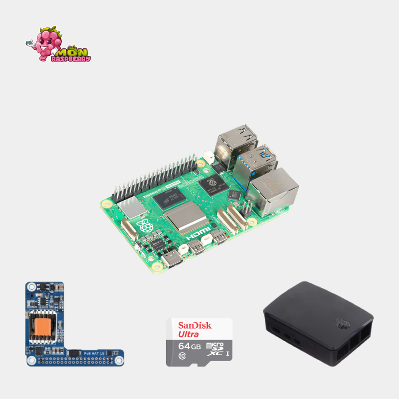 Kit PoE Raspberry Pi 5