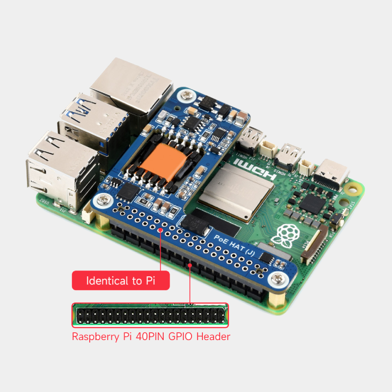 Kit PoE Raspberry Pi 5